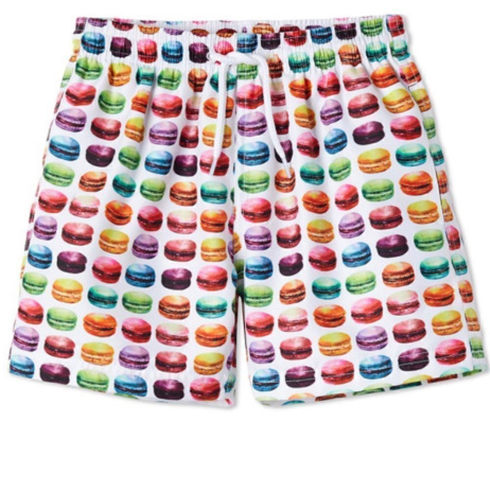 Stella Cove macaroon swim trunk shorts